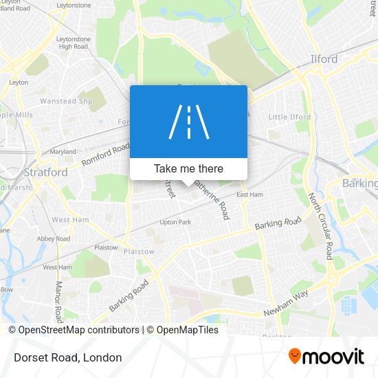 Dorset Road map