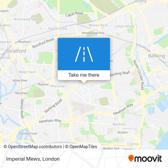 Imperial Mews map