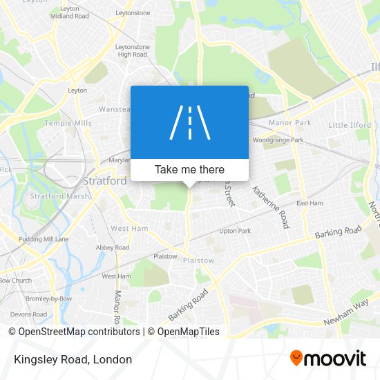 Kingsley Road map