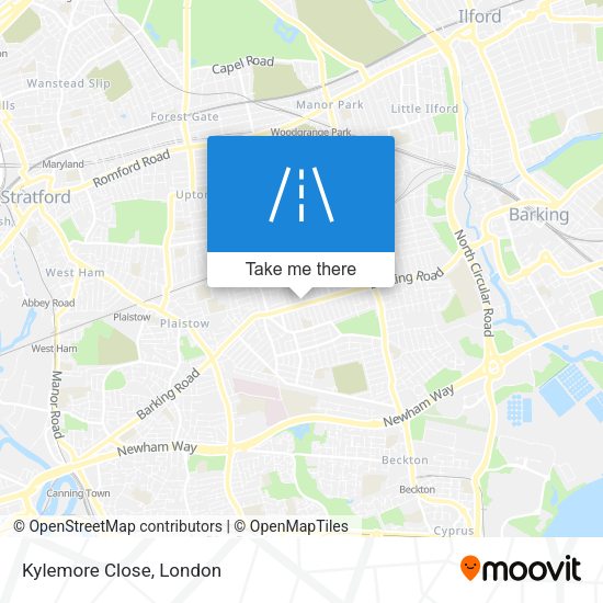 Kylemore Close map