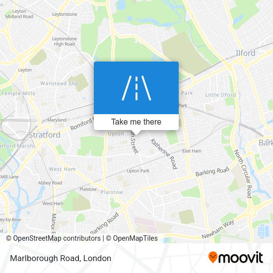 Marlborough Road map