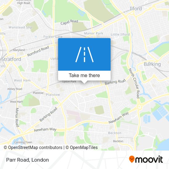 Parr Road map