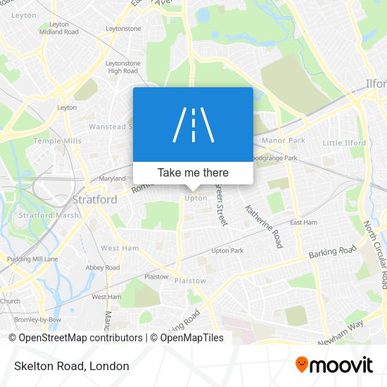 Skelton Road map