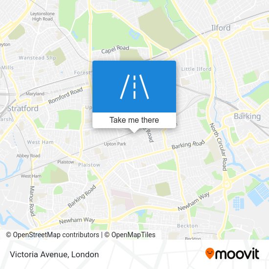 Victoria Avenue map