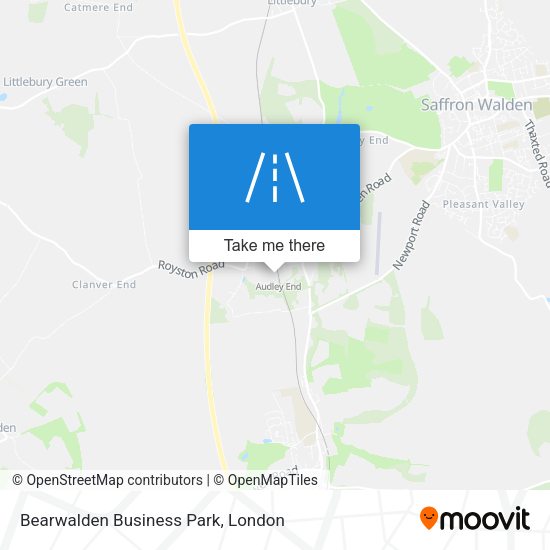 Bearwalden Business Park map