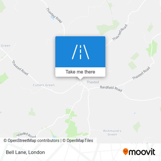 Bell Lane map