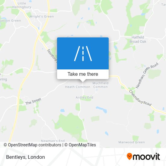 Bentleys map