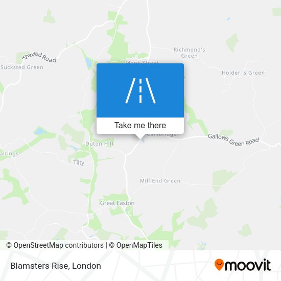 Blamsters Rise map
