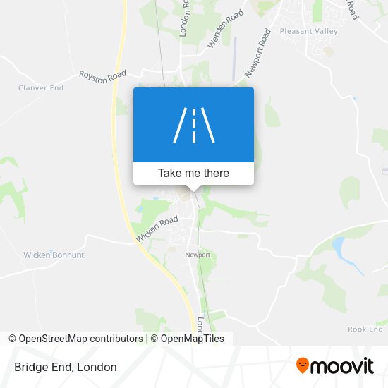 Bridge End map
