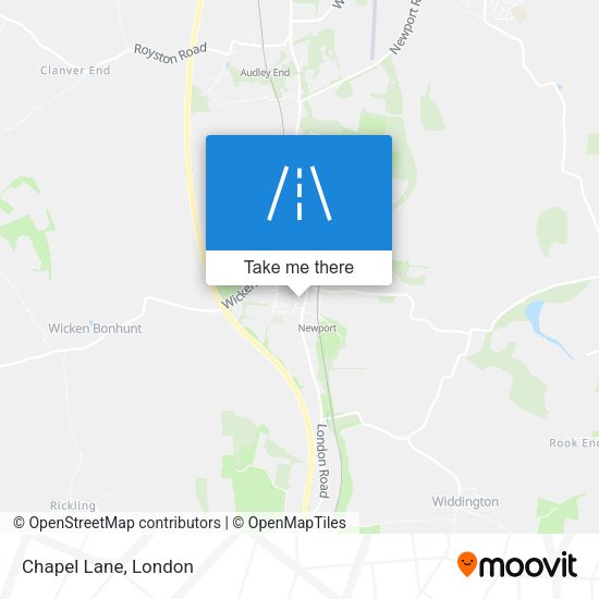Chapel Lane map