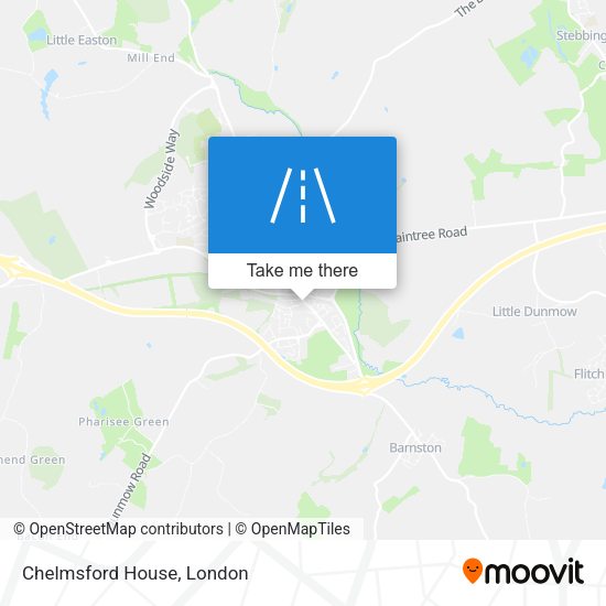 Chelmsford House map