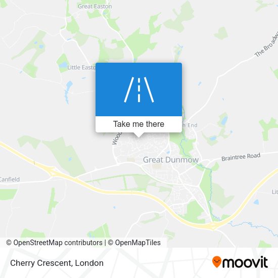 Cherry Crescent map