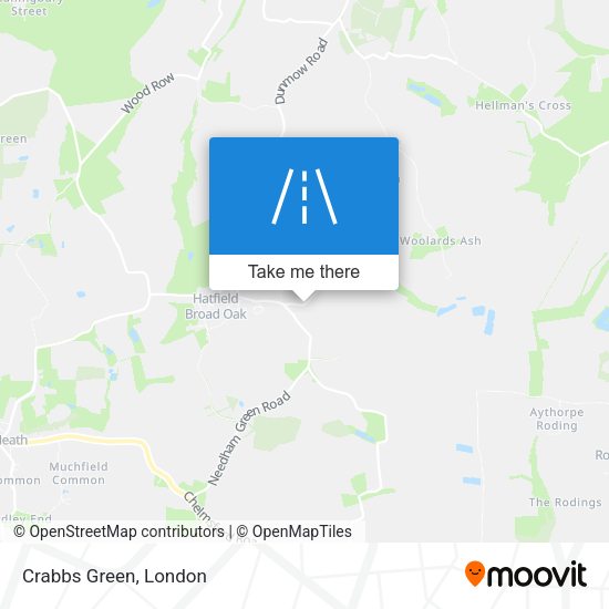 Crabbs Green map