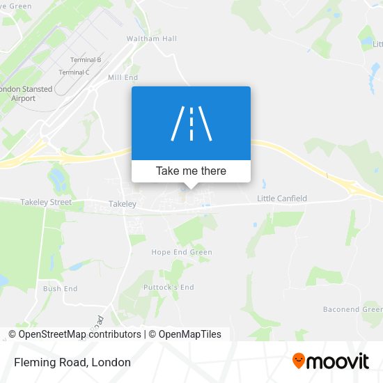 Fleming Road map