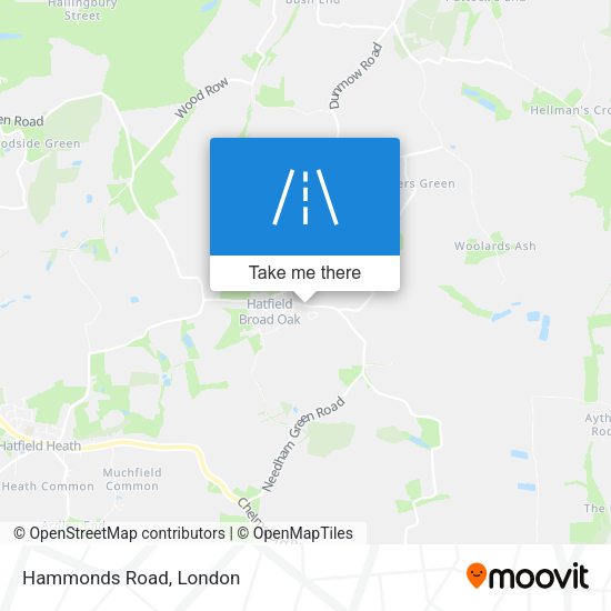 Hammonds Road map