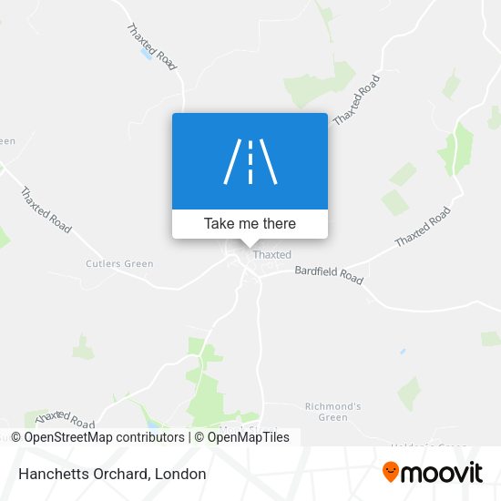 Hanchetts Orchard map