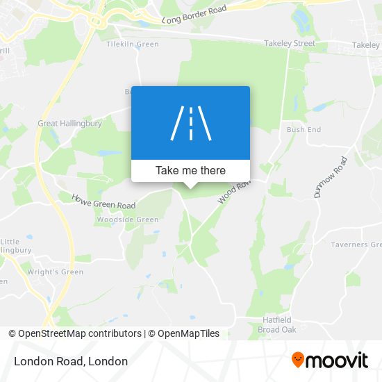 London Road map