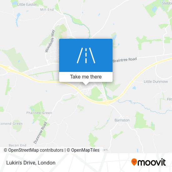 Lukin's Drive map
