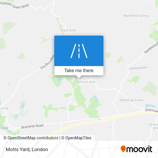 Motts Yard map