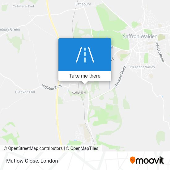 Mutlow Close map