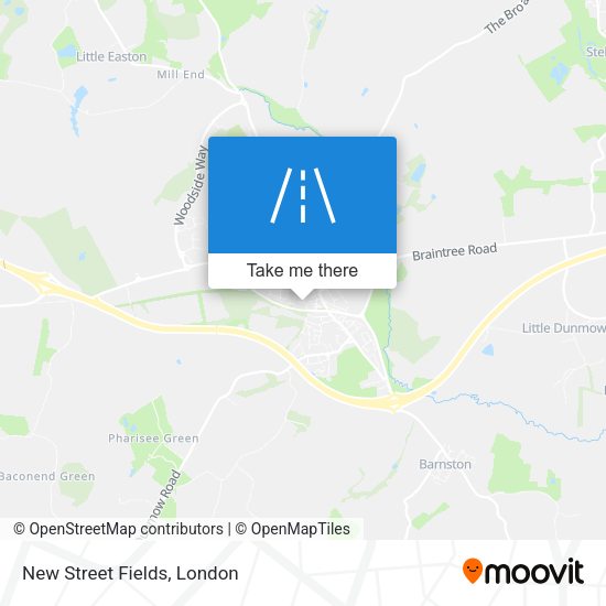 New Street Fields map