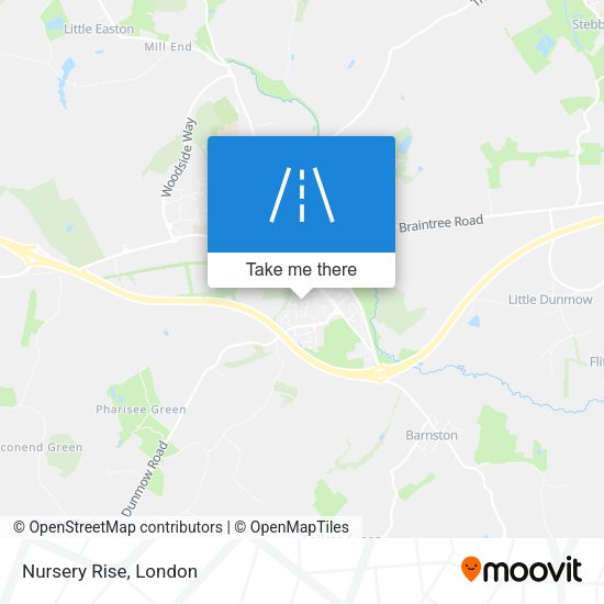 Nursery Rise map
