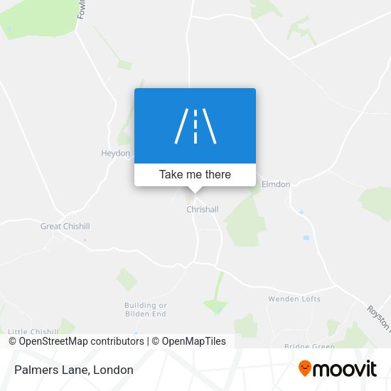 Palmers Lane map
