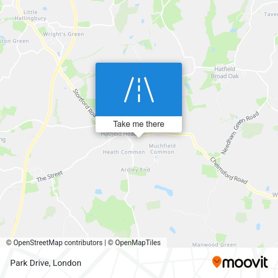 Park Drive map