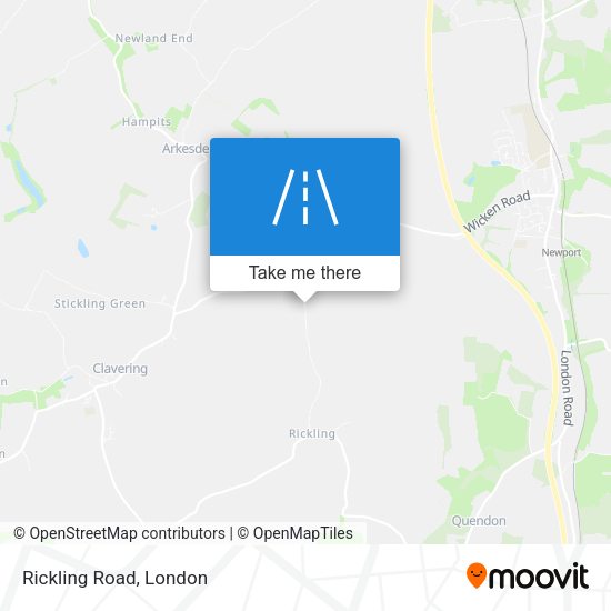 Rickling Road map