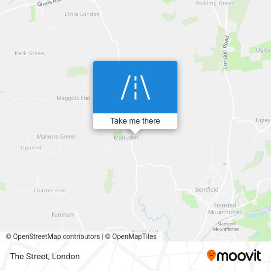 The Street map