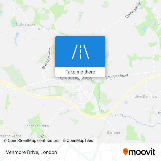 Venmore Drive map