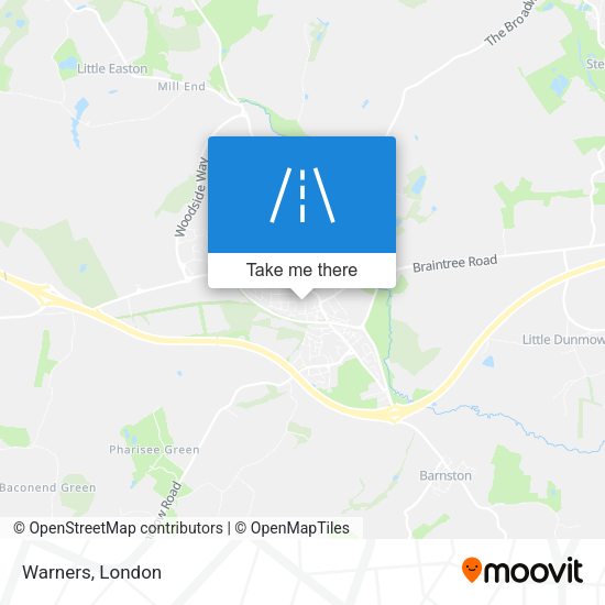 Warners map