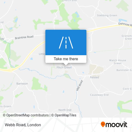 Webb Road map