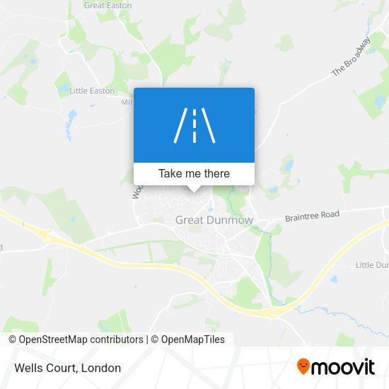 Wells Court map
