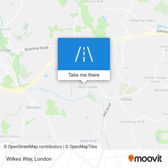 Wilkes Way map