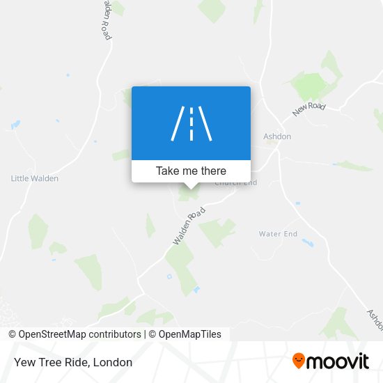 Yew Tree Ride map