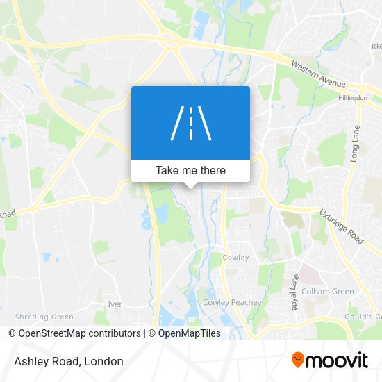 Ashley Road map