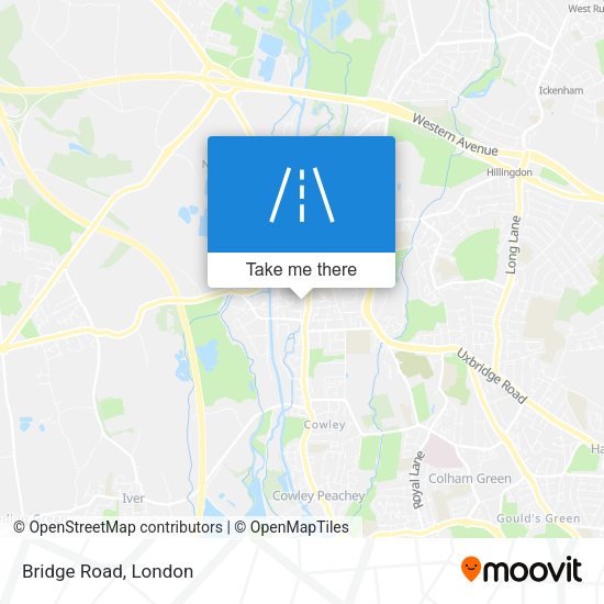 Bridge Road map