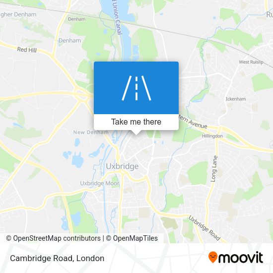 Cambridge Road map