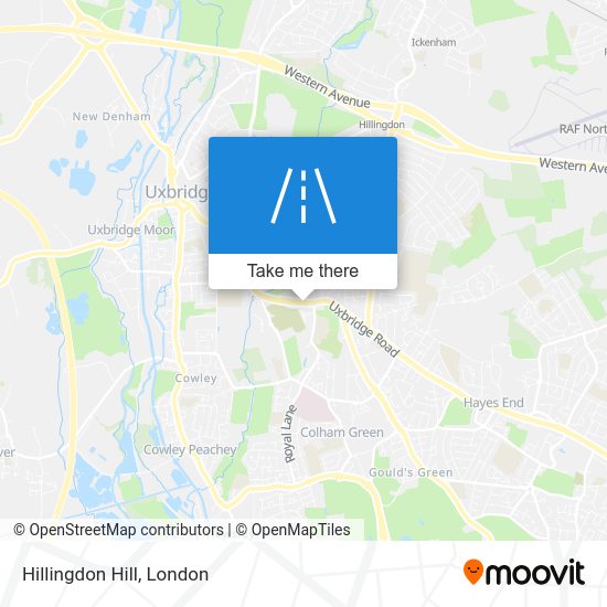 How to get to Hillingdon Hill, Uxbridge by bus, Tube or train?