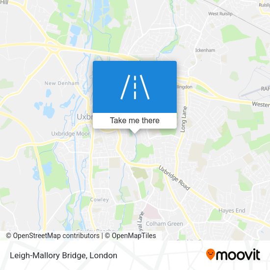 Leigh-Mallory Bridge map