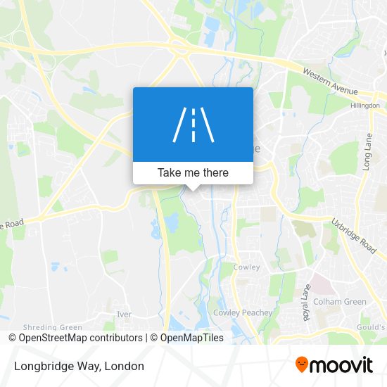 Longbridge Way map