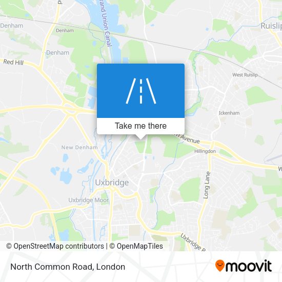 North Common Road map