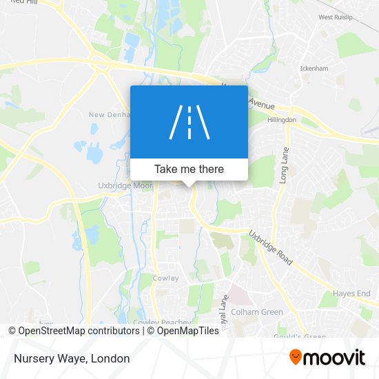 Nursery Waye map