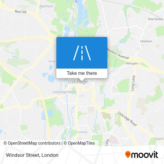 Windsor Street map