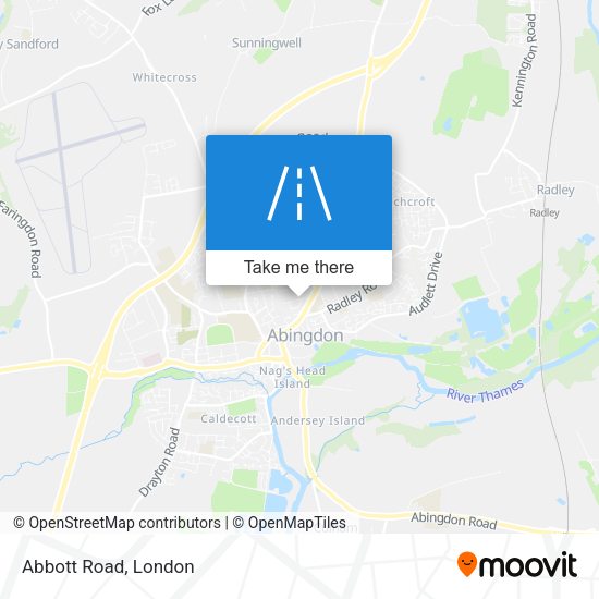 Abbott Road map