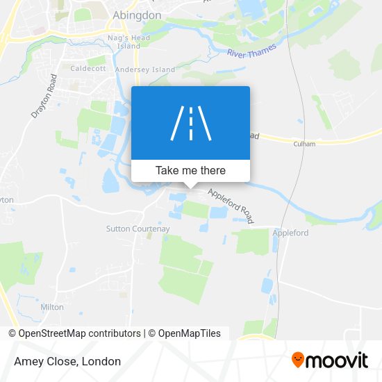 Amey Close map