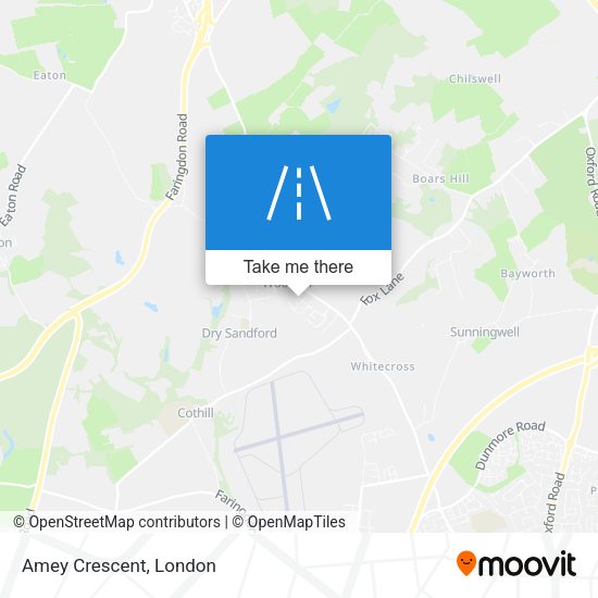 Amey Crescent map