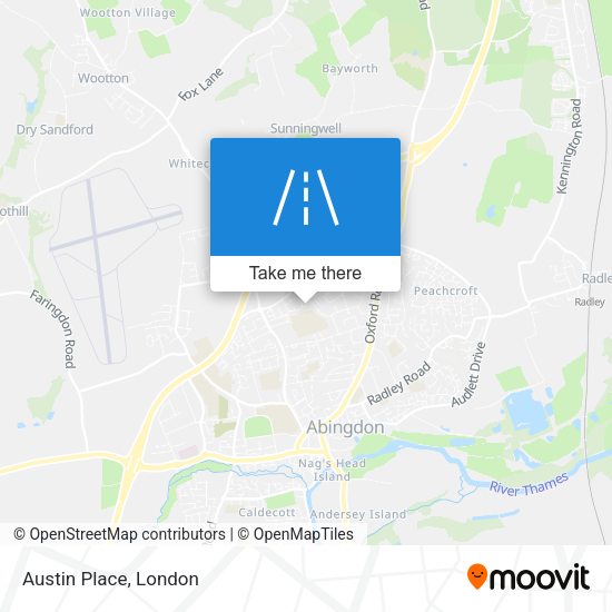 Austin Place map