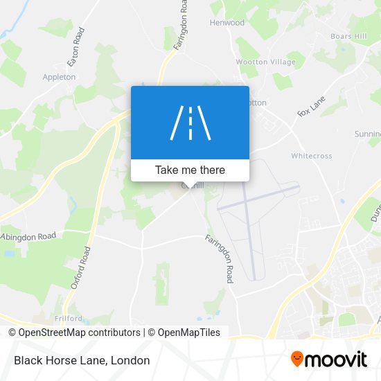 Black Horse Lane map